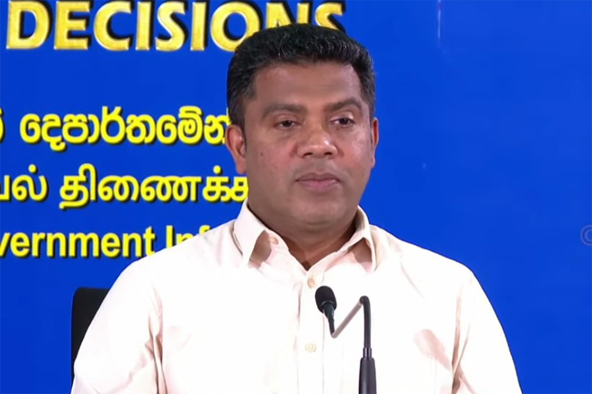 කැබිනට් තීරණ මෙතැනින්