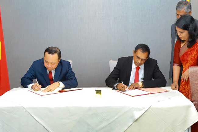 ශ්‍රී ලංකාව - වියට්නාමය අතර විද්‍යා, තාක්ෂණ හා නවෝත්පාදන පිළිබඳ අවබෝධතා ගිවිසුමකට අත්සන් තබයි