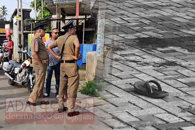 ගාල්ලේ වෙඩිතැබීමෙන් තුවාල ලැබූ පුද්ගලයා මරුට