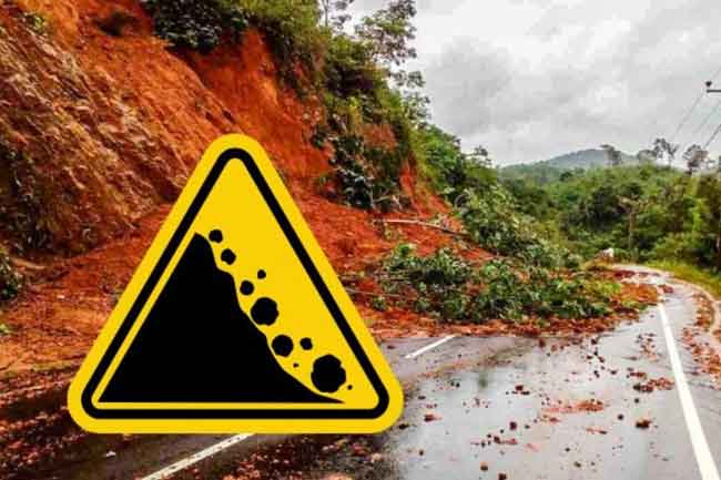 දිස්ත්‍රික්ක 11කට නායයාමේ අනතුරු ඇඟවීම් තවදුරටත් දීර්ඝ කෙරේ 