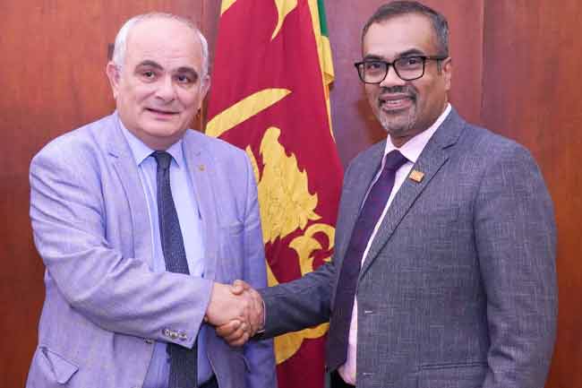 මුදල් නියෝජ්‍ය ඇමති සහ රුසියානු තානාපති අතර හමුවක් 