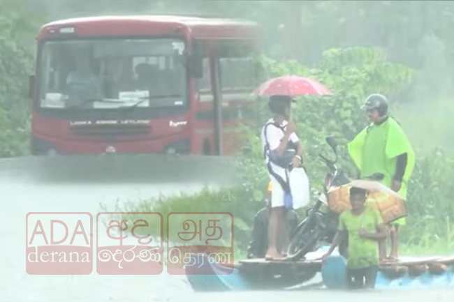 ආපදා හේතුවෙන් පීඩාවට ලක්වූවන් 5,000 ඉක්මවයි