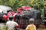 මාලිමාවේ පාර්ලිමේන්තු මන්ත්‍රීවරයෙක් ගමන්ගත් කැබ් රථය ත්‍රිරෝද රථයක ගැටී අනතුරක් 