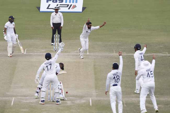 ශ්‍රී ලංකාව සහ ඉන්දියාව අතර ටෙස්ට් තරගාවලියක් 