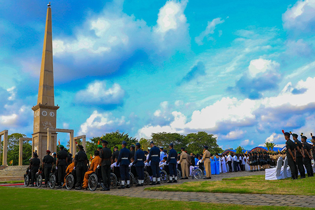 ජාතික විජයග්‍රාහී සැමරුම අද ජනපති ප්‍රධානත්වයෙන්