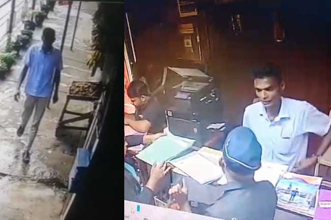 දික්ඔය අඹුසැමි යුවළ ඝාතනයේ සැකකරුගේ CCTV දර්ශන එළියට 