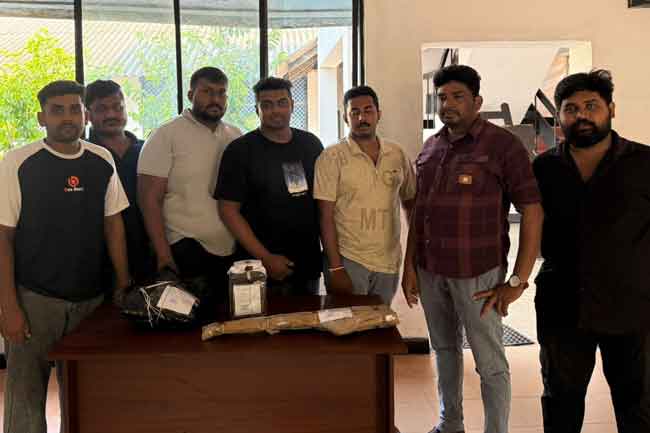සෝමාවතිය රක්ෂිතයේ වළදමා තිබූ T-56 ගිනිඅවියක් පොලිස් භාරයට