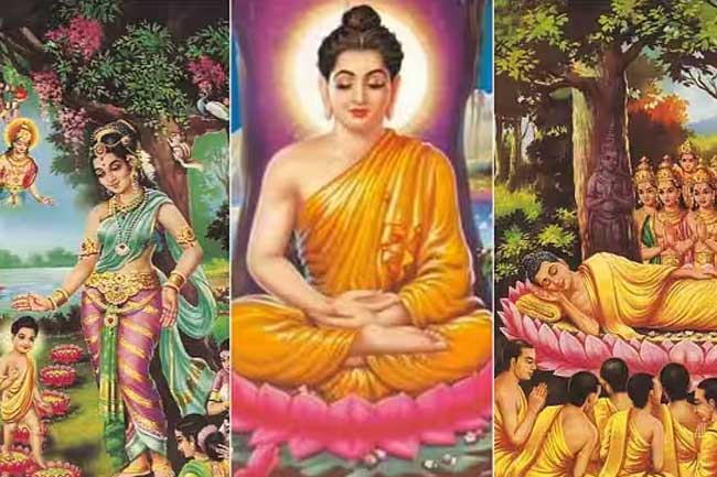පින්බර වෙසක් පුන් පොහෝ දිනය අදයි