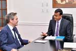 ජනාධිපති කාර්ය මණ්ඩල ප්‍රධානී සහ UN නියෝජිතයන් අතර හමුවක්