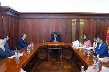 ආයෝජන ගෙන්නගන්න තුර්කියේ විශාලතම සමාගමක් සමඟ ඇමති විජිත සාකච්ඡාවක