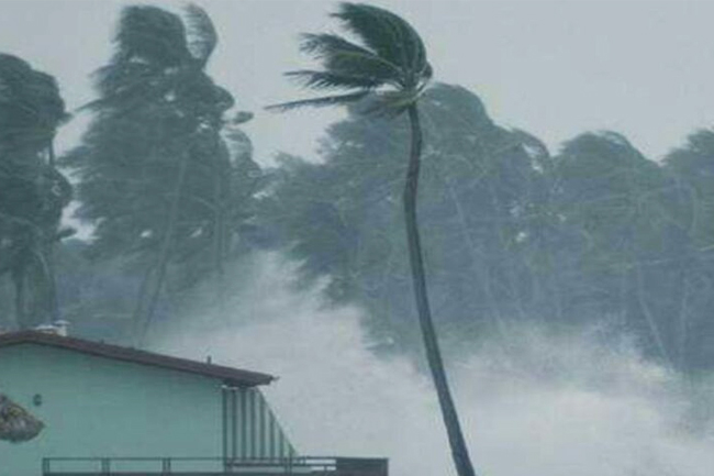 තද සුළං පිළිබඳ අවවාදාත්මක නිවේදනයක්