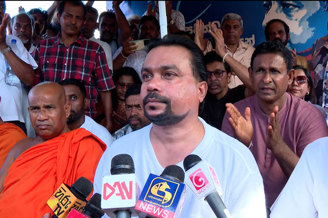 සලේ වෙනුවෙන් පැවැත් වූ සත්‍යග්‍රහය තාවකාලිකව නවත්ව