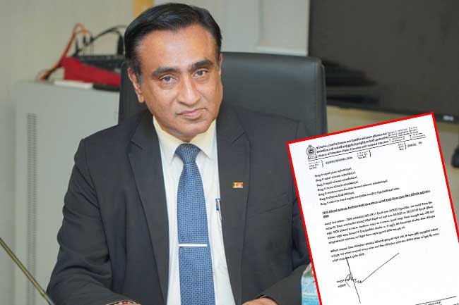 උසස් පෙළ ගැන අධ්‍යාපන ලේකම්ගෙන් පැහැදිලි කිරීමක්