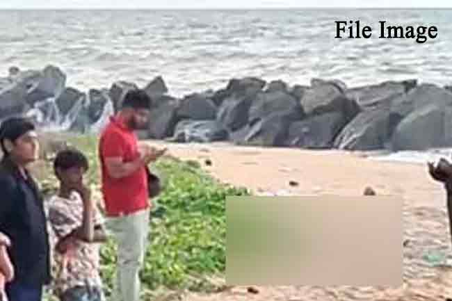 උස්වැටකෙයියාව වෙරළ තීරයේ නාඳුනන මළ සිරුරක්