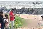 උස්වැටකෙයියාව වෙරළ තීරයේ නාඳුනන මළ සිරුරක්