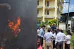 ගාල්ල ජාතික රෝහල් භූමියේ පිහිටි ට්‍රාන්ස්ෆෝමරයක ගින්නක්