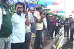 මාදැල් ධීවරයින් ජනාධිපති ලේකම් කාර්යාලය ඉදිරිපිට සත්‍යග්‍රයක