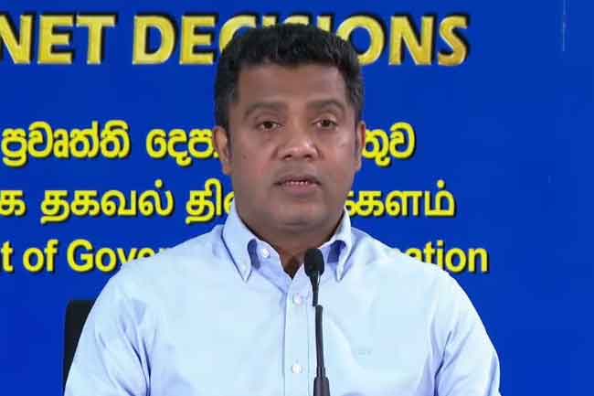 කැබිනට් තීරණ මෙතැනින්