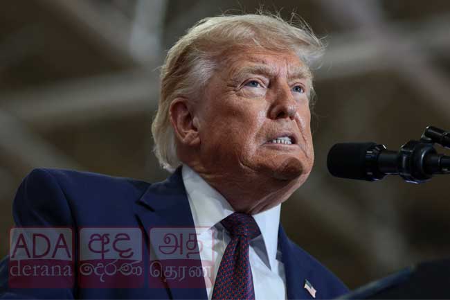සෙනෙට් සභාවෙන් ට්‍රම්ප්ට තරවටුවක්
