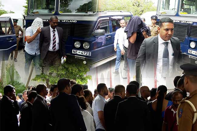 රඛිත සහ චරිත් ඇතුළු තිදෙනා ජූලි 03 දක්වා රිමාන්ඩ්