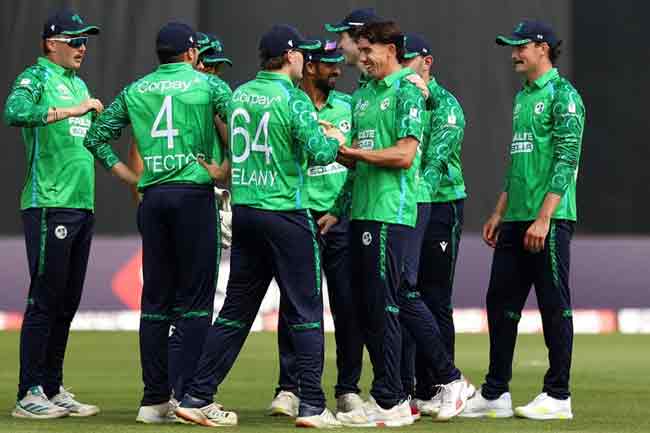 ලෝක ශූර ඉන්දියාව පරදා අයර්ලන්තයට පෙරළිකාර ජයක්