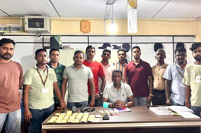 පිස්තෝලයක් සහ ජීව උණ්ඩ 30ක් සමඟ‍ තරුණයෙක් අත්අඩංගුවට 