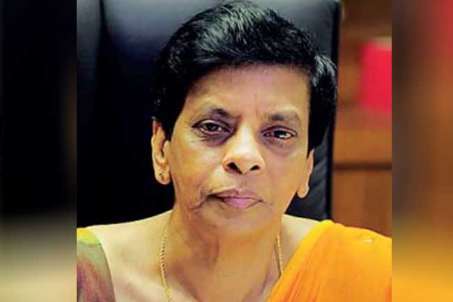  NLB හිටපු සභාපතිනි ශ්‍යාමිලා පෙරේරා අත්අඩංගුවට