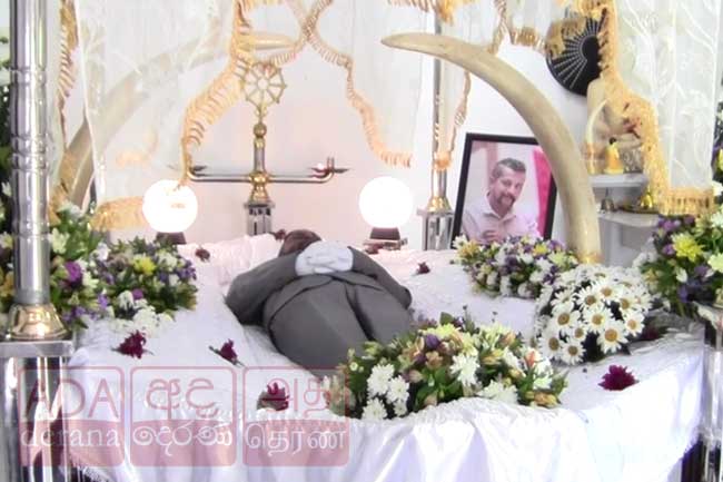 ගායන ශිල්පී රුක්මන් අසිතගේ අවසන් කටයුතු හෙට