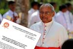 කාදිනල් හිමිට එරෙහි අසත්‍ය ප්‍රචාර කතෝලික රදගුරු සම්මේලනය හෙළා දකී