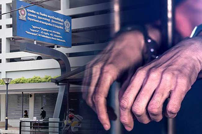 පාස්පෝට් කන්තෝරුවේ නියෝජ්‍ය පාලකවරයෙකු අත්අඩංගුවට
