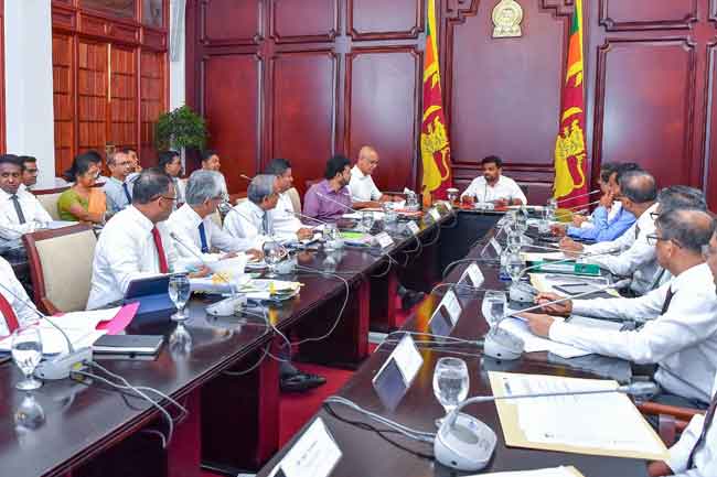 කෘෂිකර්ම අමාත්‍යාංශයට අදාළ 2027 අයවැය පූර්ව සාකච්ඡාවක් ජනපති ප්‍රධානත්වයෙන්