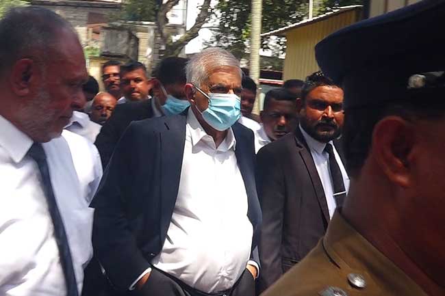 හිටපු ජනපති රනිල්ගේ නඩුව කල්යයි