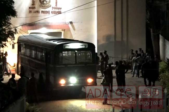 මීගමුව බන්ධනාගාරයේ සිටි කාන්තා රැඳවියනුත් වෙනත් බන්ධනාගාර වෙත