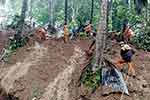 පිලිපීනයේ නායයෑම්වලින් 15කට වැඩි පිරිසක් මරුට
