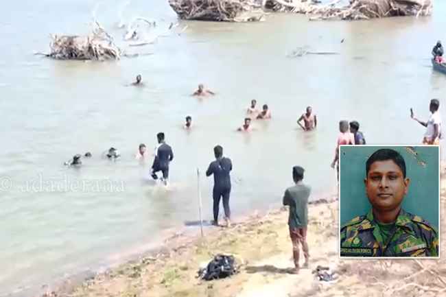 වැලි වැටලීමේදී දිවි පිදූ STF සැරයන්වරයාට SI තනතුරට උසස්වීම්