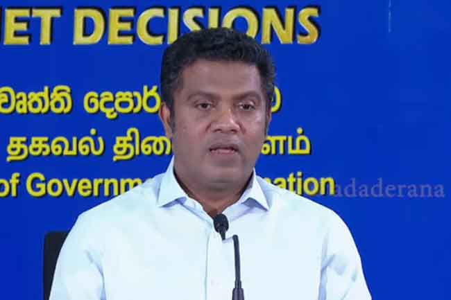 කැබිනට් තීරණ මෙතැනින්