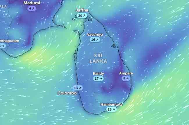 කාලගුණයෙන් අවවාදාත්මක නිවේදනයක්
