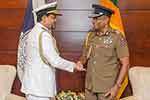 නව නාවික හමුදාපති සහ පොලිස්පති අතර හමුවක්