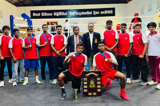 ජාතික යොවුන් බොක්සිං ශූරතාව කොළඹ නාලන්දා විද්‍යාලයට