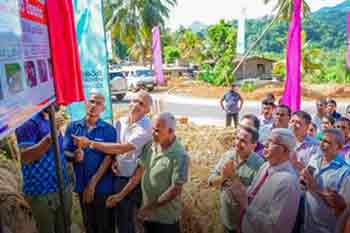 'දිට්වා' නිසා හානියට පත් වූ තල්දෙන වාරි ව්‍යාපෘතියේ ස්ථීර ප්‍රතිසංස්කරණ ඇරඹේ