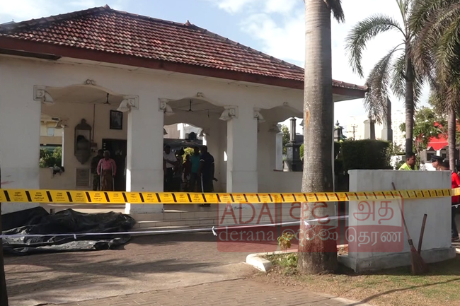 දෙහිවල - ගල්කිස්ස පොදු සුසාන භුමියේ වෙඩිතැබීමක්