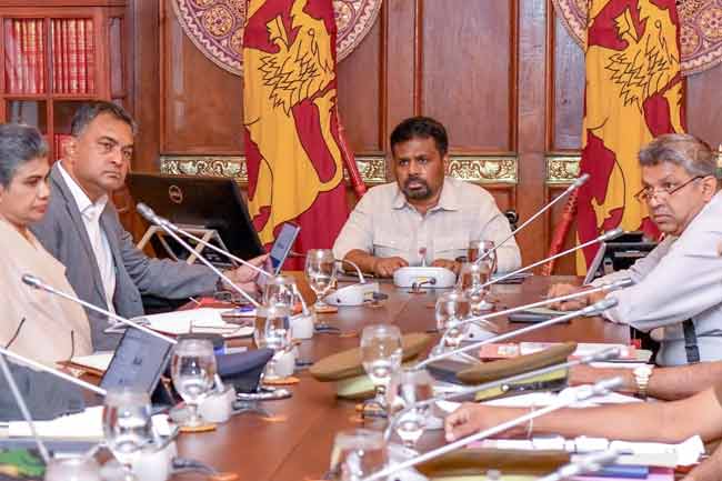 බන්ධනාගාරවල ඇති ගැටලු ගැන ජනපති සාකච්ඡාවක