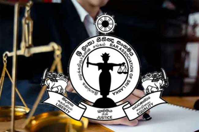 ශ්‍රී ලංකා නීතිඥ සංගමයෙන් අධිකරණ ඇමතිට ලිපියක්