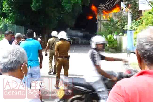 කටුවාන ගින්නෙන් 5ක් මරුට 