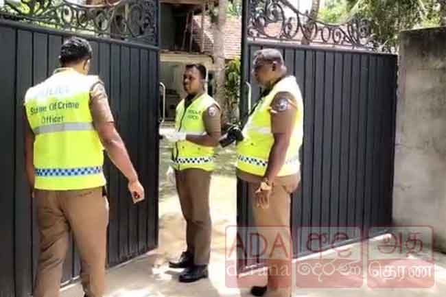 බෙලිඅත්තේ පොලිස් නිලධාරියෙකුගේ නිවසට වෙඩි ප්‍රහාරයක්