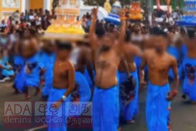 දෙවිනුවර පෙරහැරෙන් 'කාවඩි' ඉවත් කිරීමට පොලිස්පතිගෙන් නිර්දේශයක්
