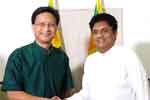 සිය ධුර කාලය අවසන් කළ චීන තානාපති හා සජිත් අතර හමුවක්