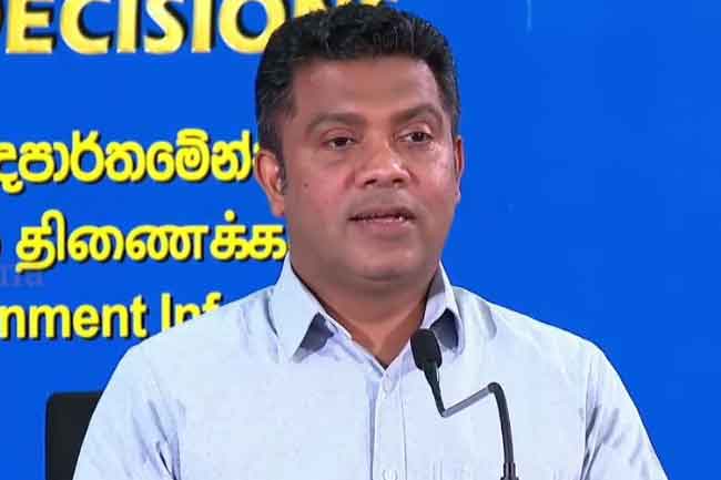 කැබිනට් තීරණ මෙතැනින්