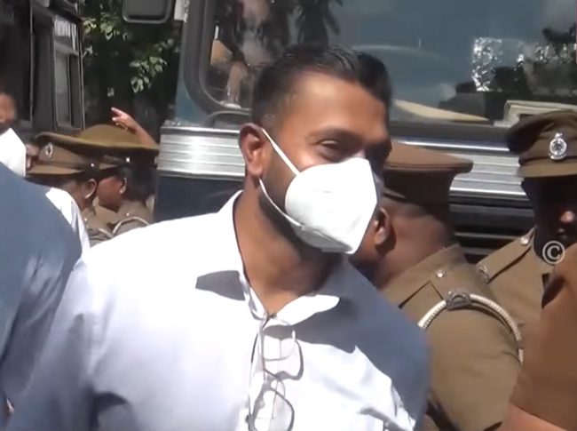 චරිත් අබේසිංහ යළි බන්ධනාගාරයට