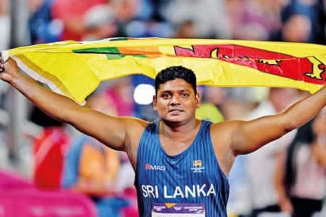 පොදුරාජ්‍ය මණ්ඩලයීය ක්‍රීඩා උලෙළේ පළමු පදක්කම පාලිත බණ්ඩාරගෙන් 